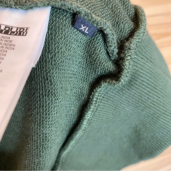 Napapijri Burgee Hoodie Front Pocket Green XL - Picture 6 of 11